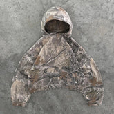 Hearujoy  90s Streetwear Y2K Retro Hoodie Men Printed Camouflage Pattern Pullover Sweatshirts High Street Hip Hop Streetwear Oversized Unisex Camo Hoodie